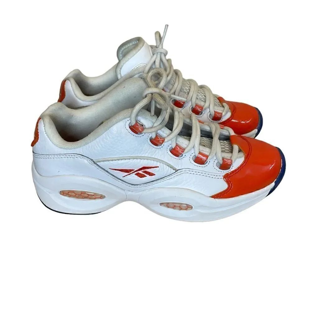 Reebok Question Low Vivid Orange - Picture 4 of 9